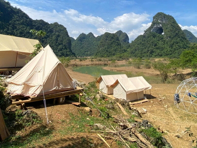 Lều địa hình (Geodesic Tent) chuyên dụng