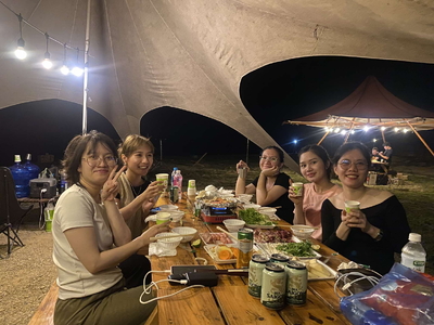 COMBO CAMPING GROUP FROM 3 PEOPLE
