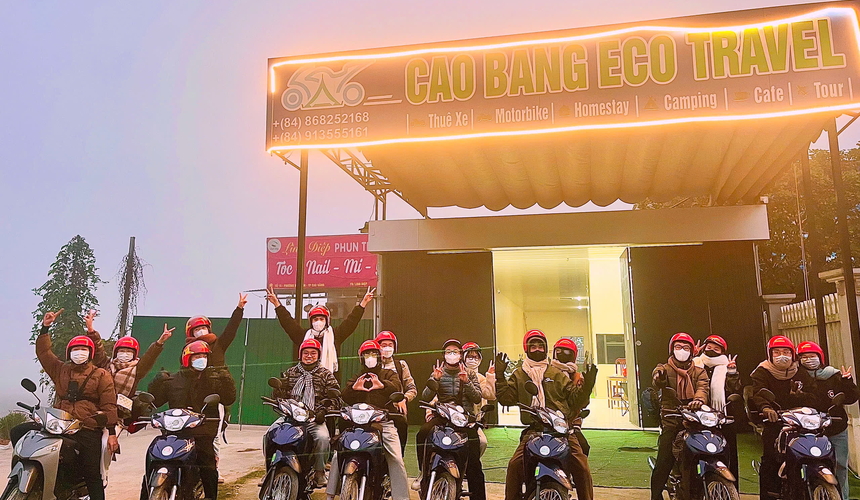Hành trình khám phá Cao Bằng bằng xe máy cùng Eco Travel