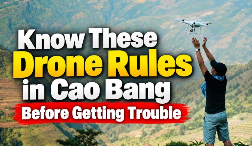 Know These Drone Rules in Cao Bang Before Getting Trouble